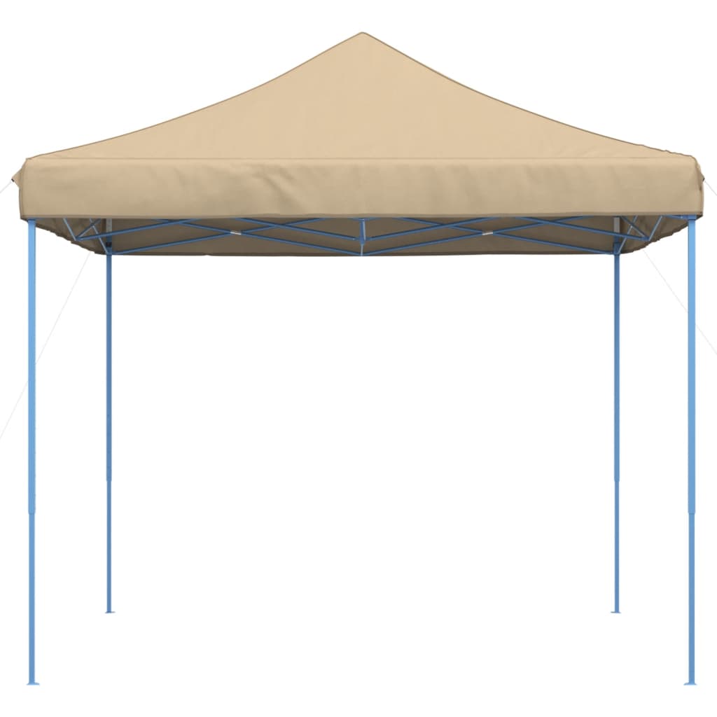 vidaXL Foldable Party Tent Pop-Up Beige 292x292x315 cm