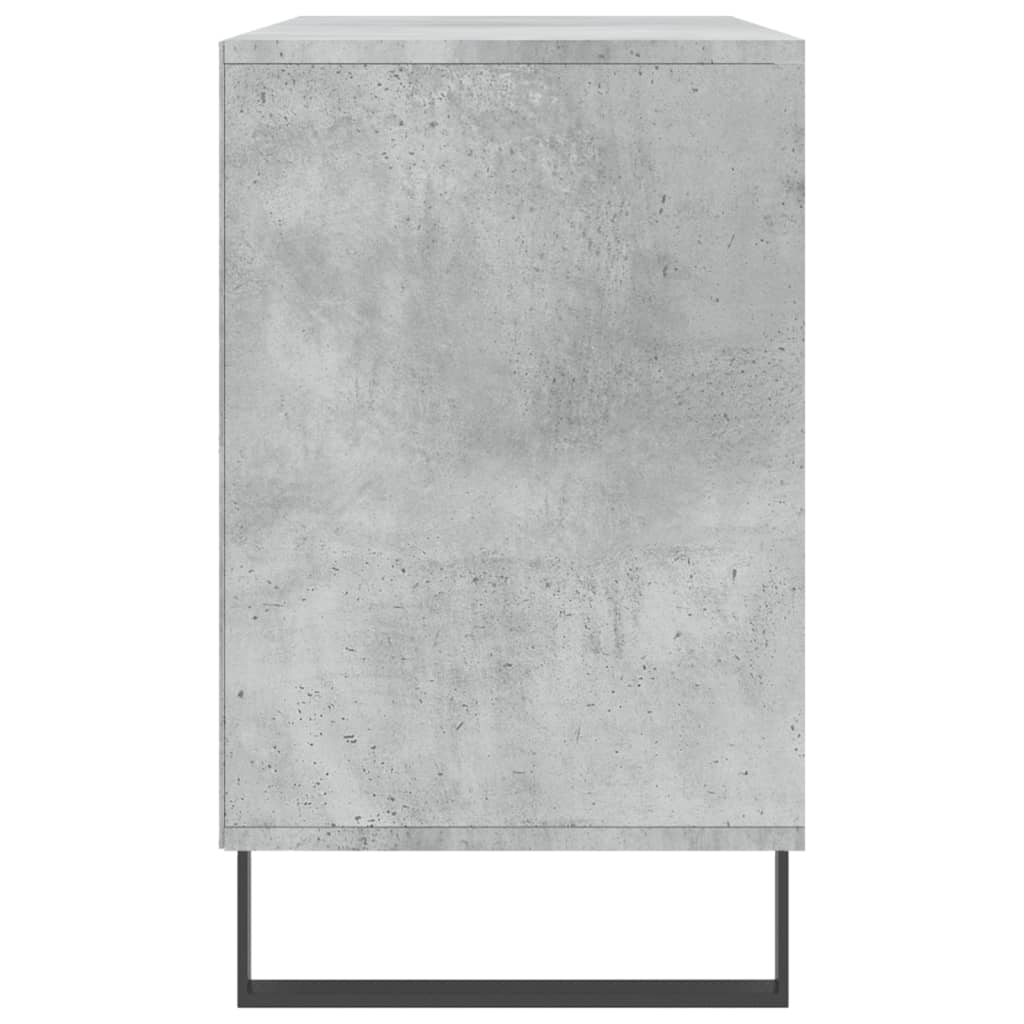 vidaXL Shoe Cabinet Concrete Grey 102x36x60 cm Engineered Wood