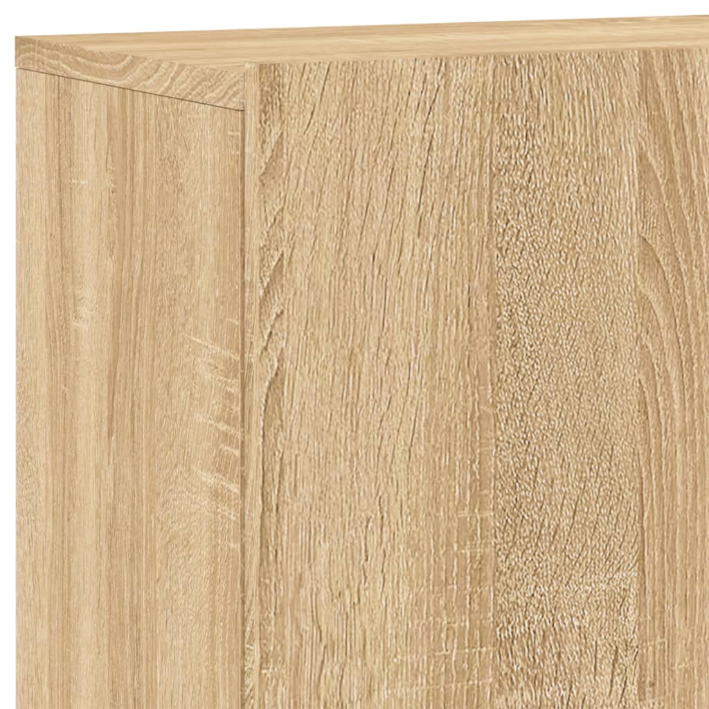 vidaXL TV Cabinet Wall-mounted Sonoma Oak 100x30x41 cm