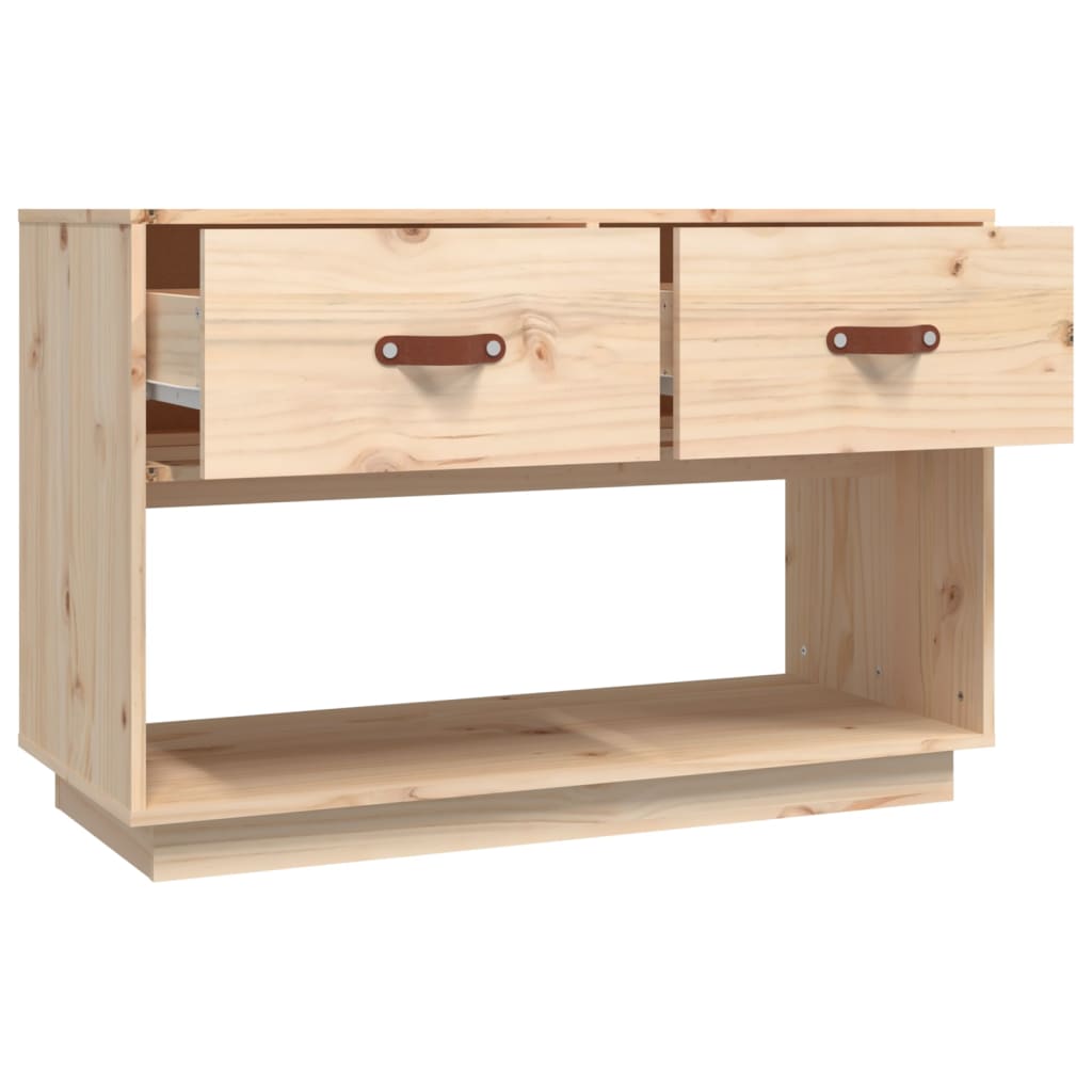 vidaXL TV Cabinet 90x40x60 cm Solid Wood Pine