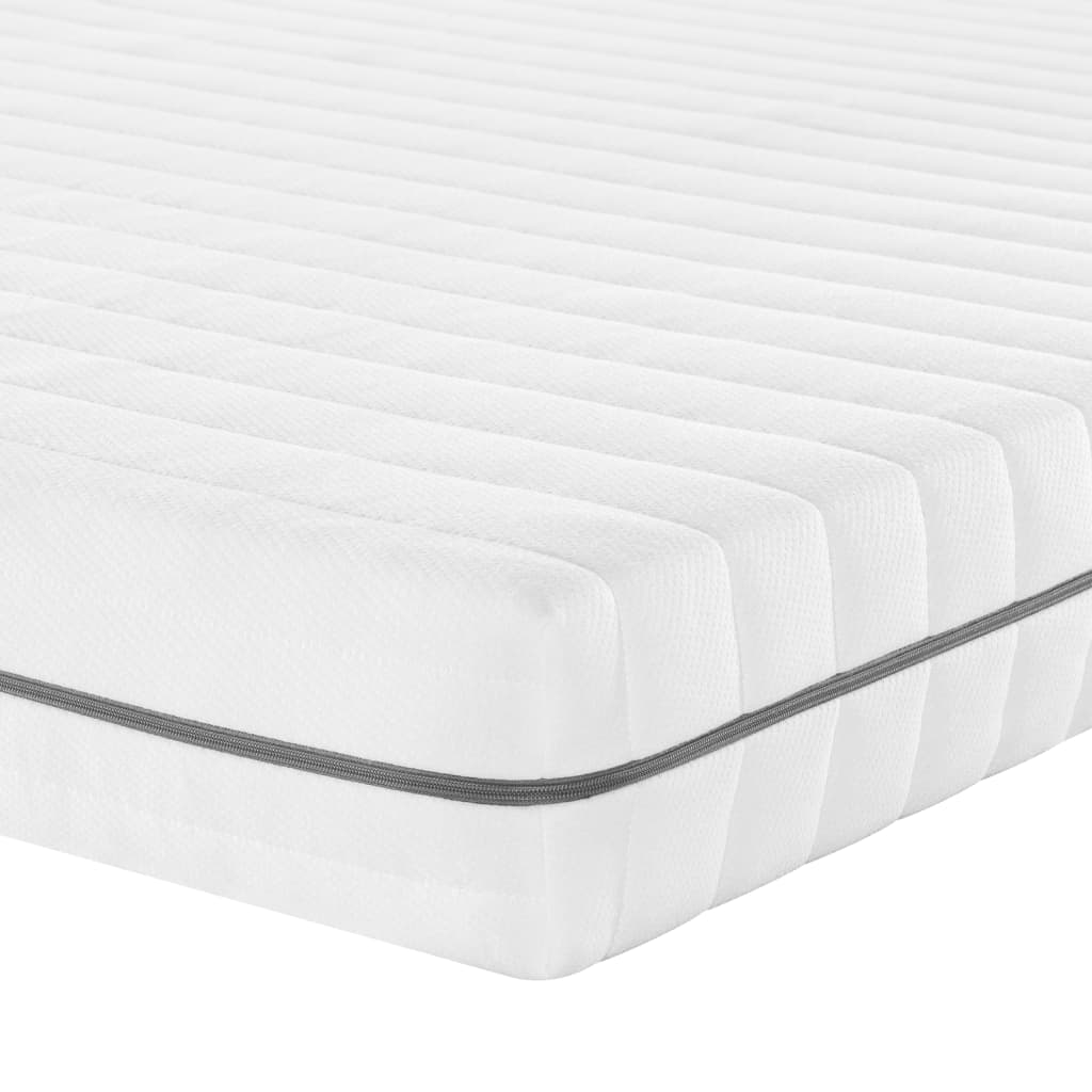 vidaXL Foam Mattress Medium Soft 180x200 cm