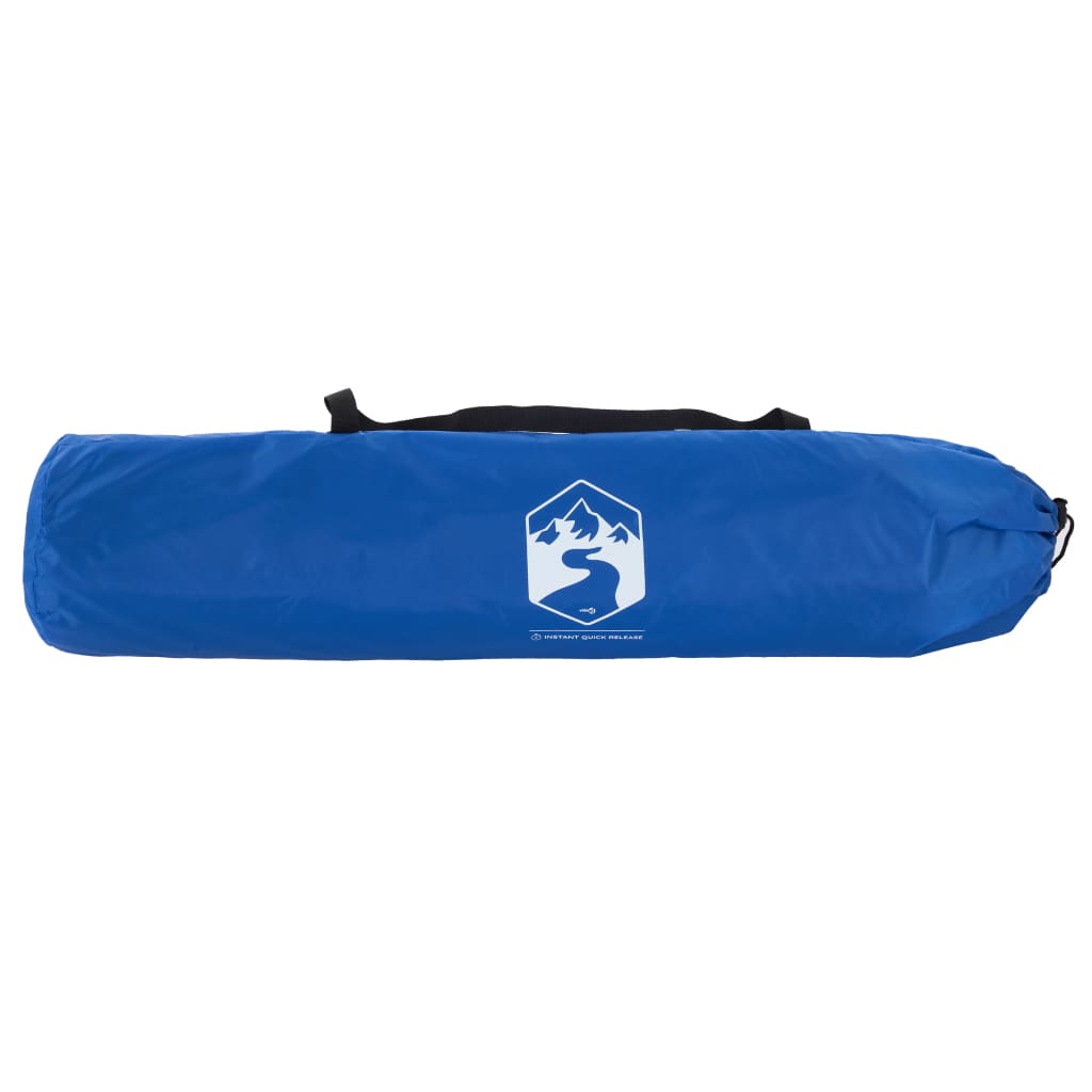 vidaXL Beach Tent 2-Person Azure Blue Quick Release Waterproof