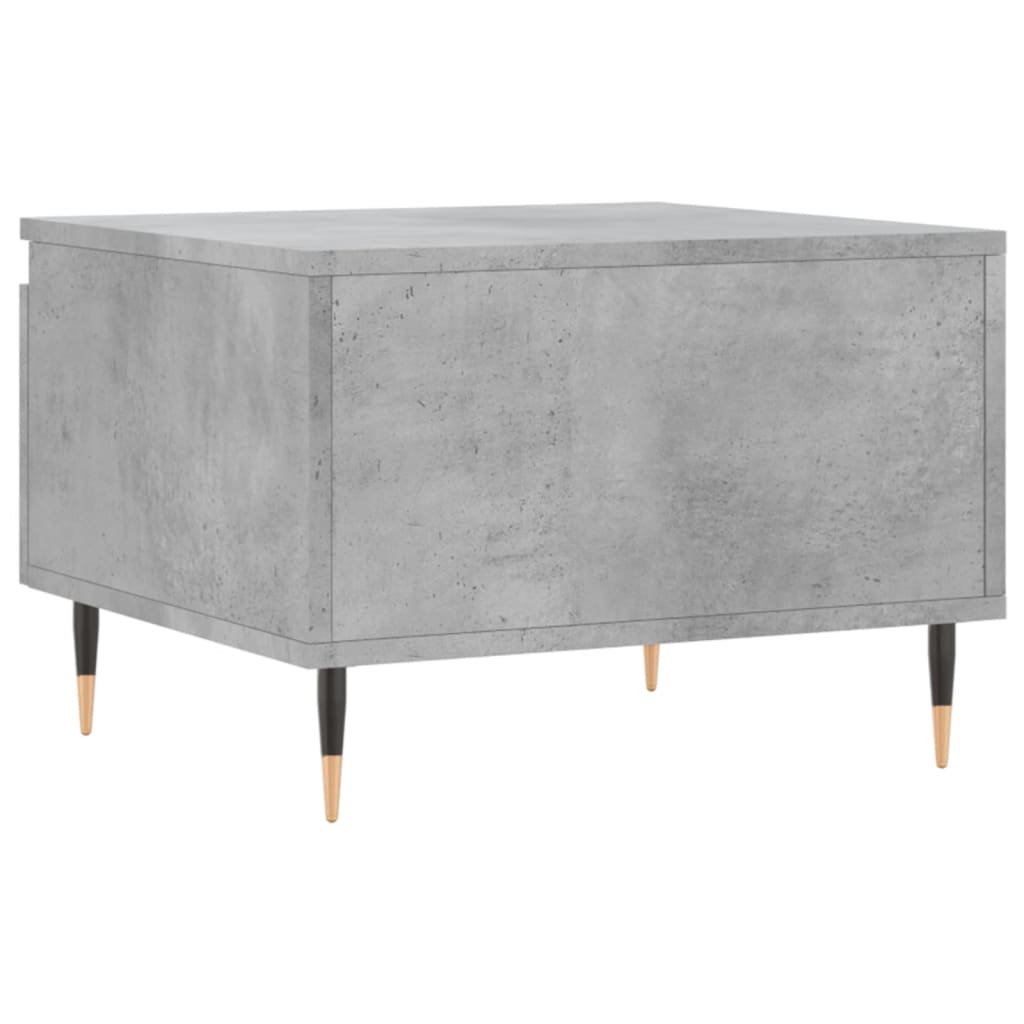 vidaXL Coffee Table Concrete Grey 50x46x35 cm Engineered Wood