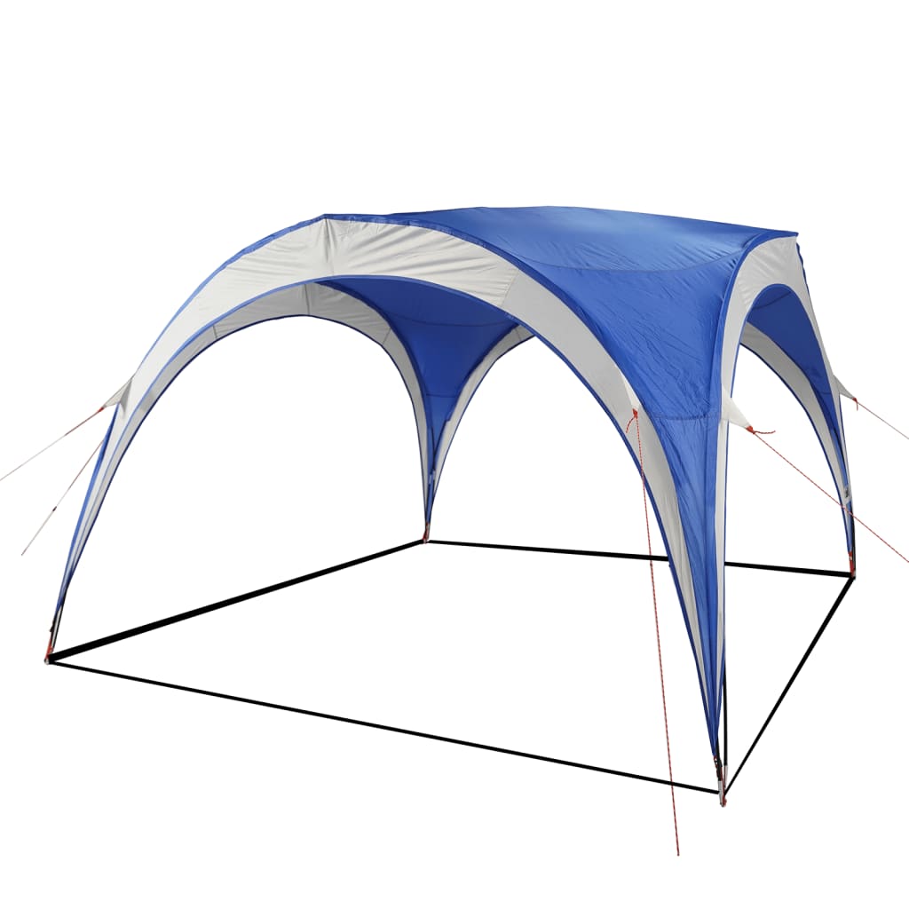 vidaXL Party Tent Blue Waterproof