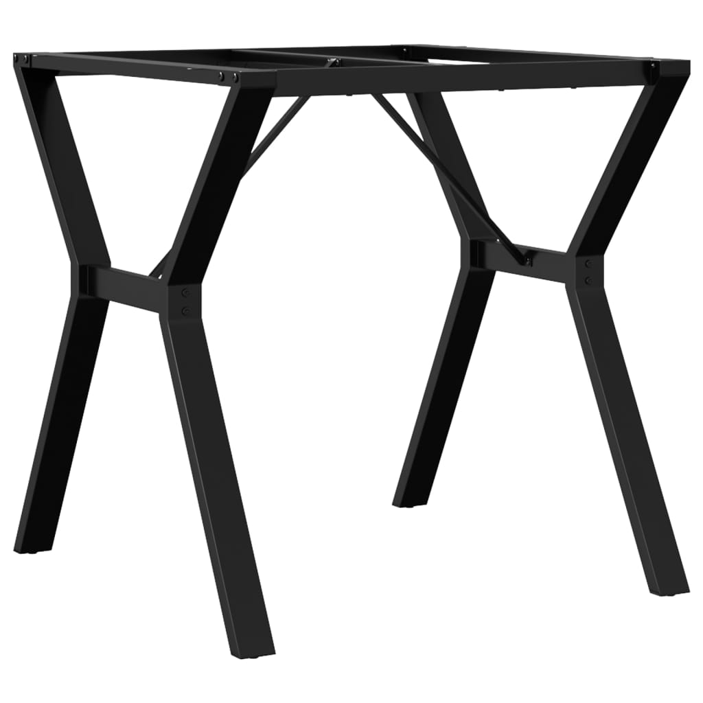 vidaXL Dining Table Legs Y-Frame 70x70x73 cm Cast Iron