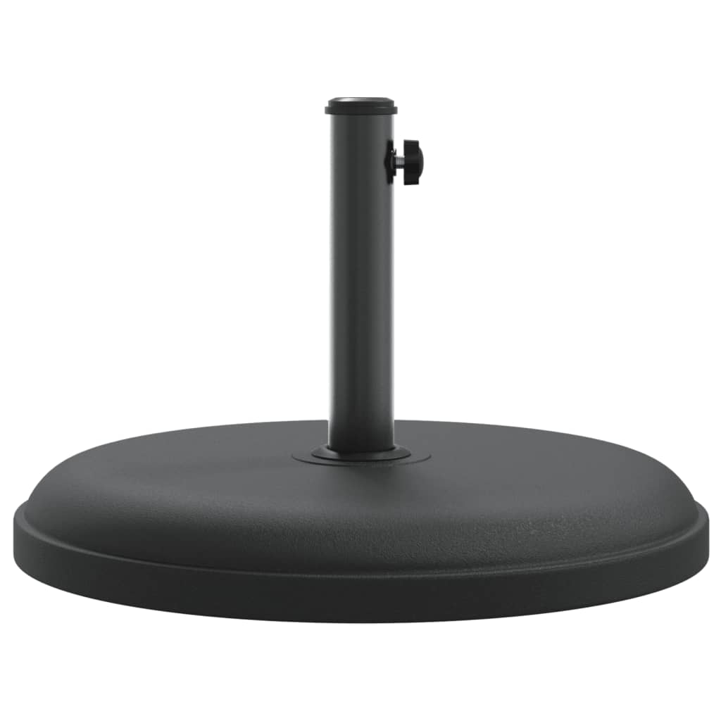 vidaXL Parasol Base for Ø32/35/38 mm Poles 25 kg Round