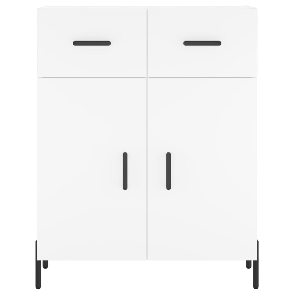 vidaXL Highboard White 69.5x34x180 cm Engineered Wood