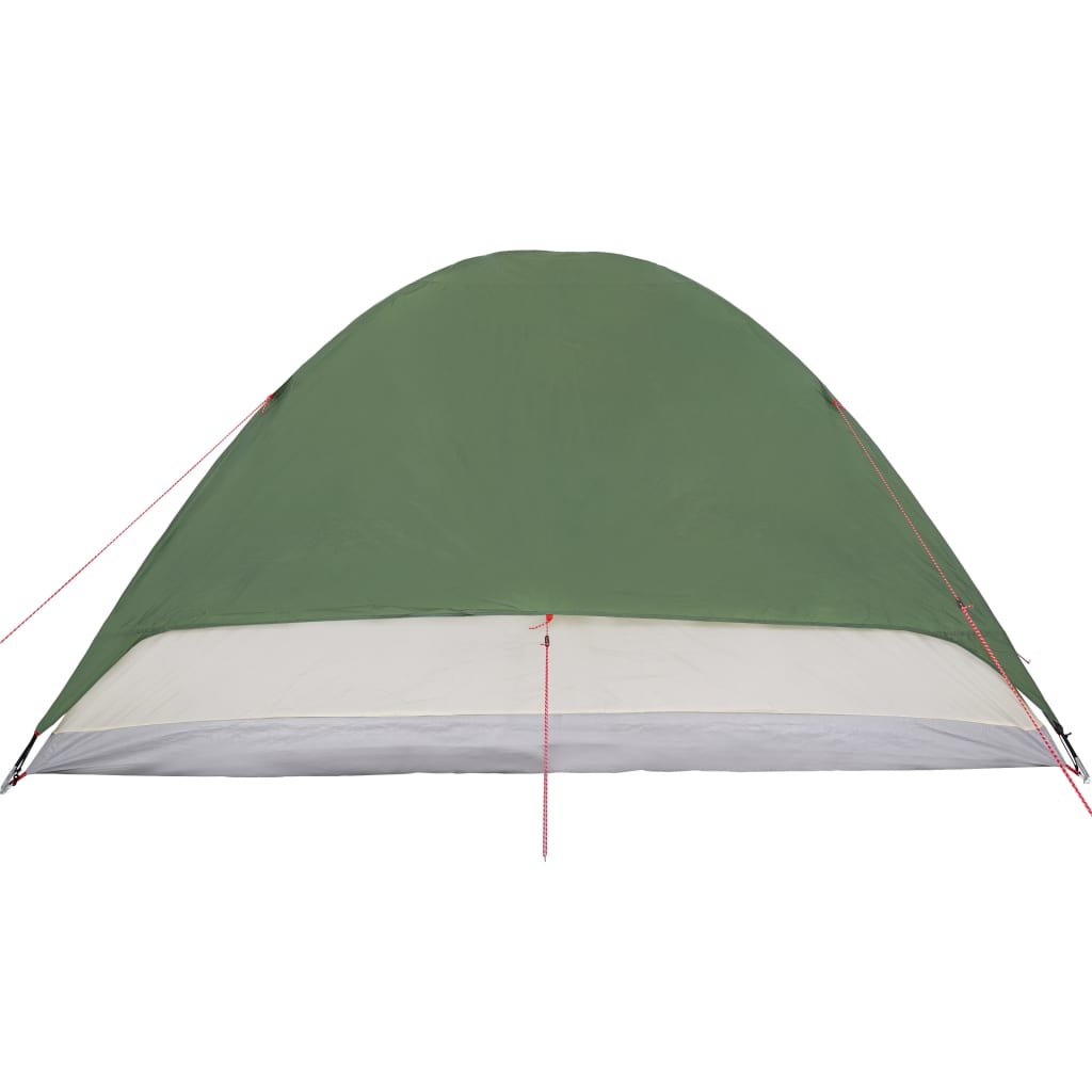 vidaXL Camping Tent Dome 6-Person Green Waterproof