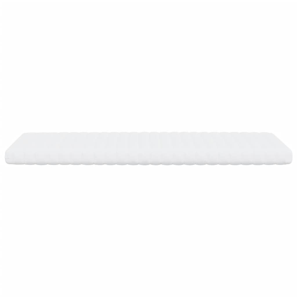 vidaXL Foam Mattresses 2 pcs White 90x190 cm 7-Zone Hardness 20 ILD