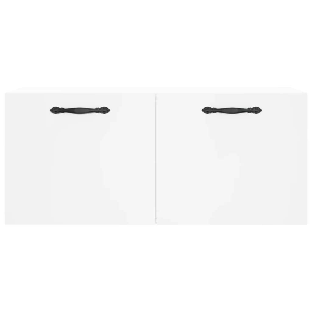 vidaXL Wall Cabinet White 80x36.5x35 cm Engineered Wood