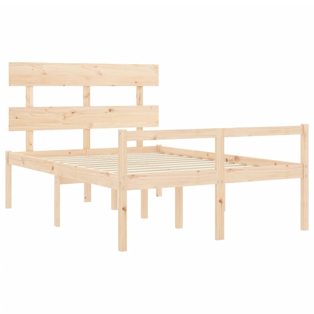 vidaXL Senior Bed without Mattress 120x200 cm Solid Wood