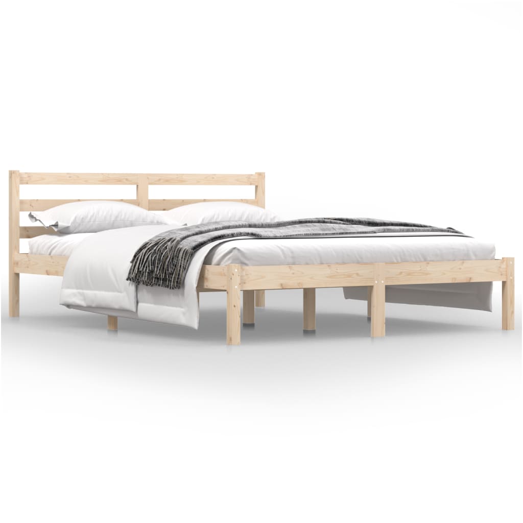 vidaXL Bed Frame without Mattress 120x190 cm Small Double