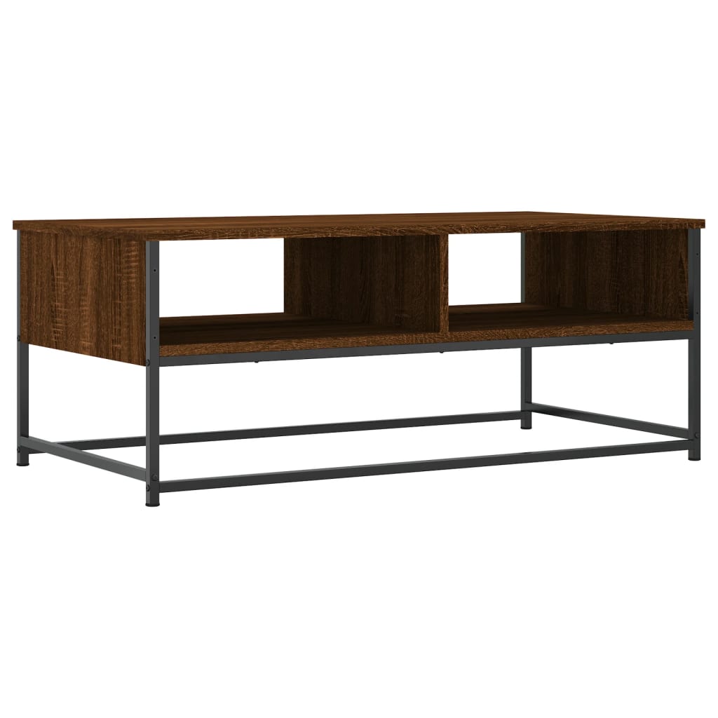 vidaXL Coffee Table Brown Oak 100x51x40 cm Engineered Wood