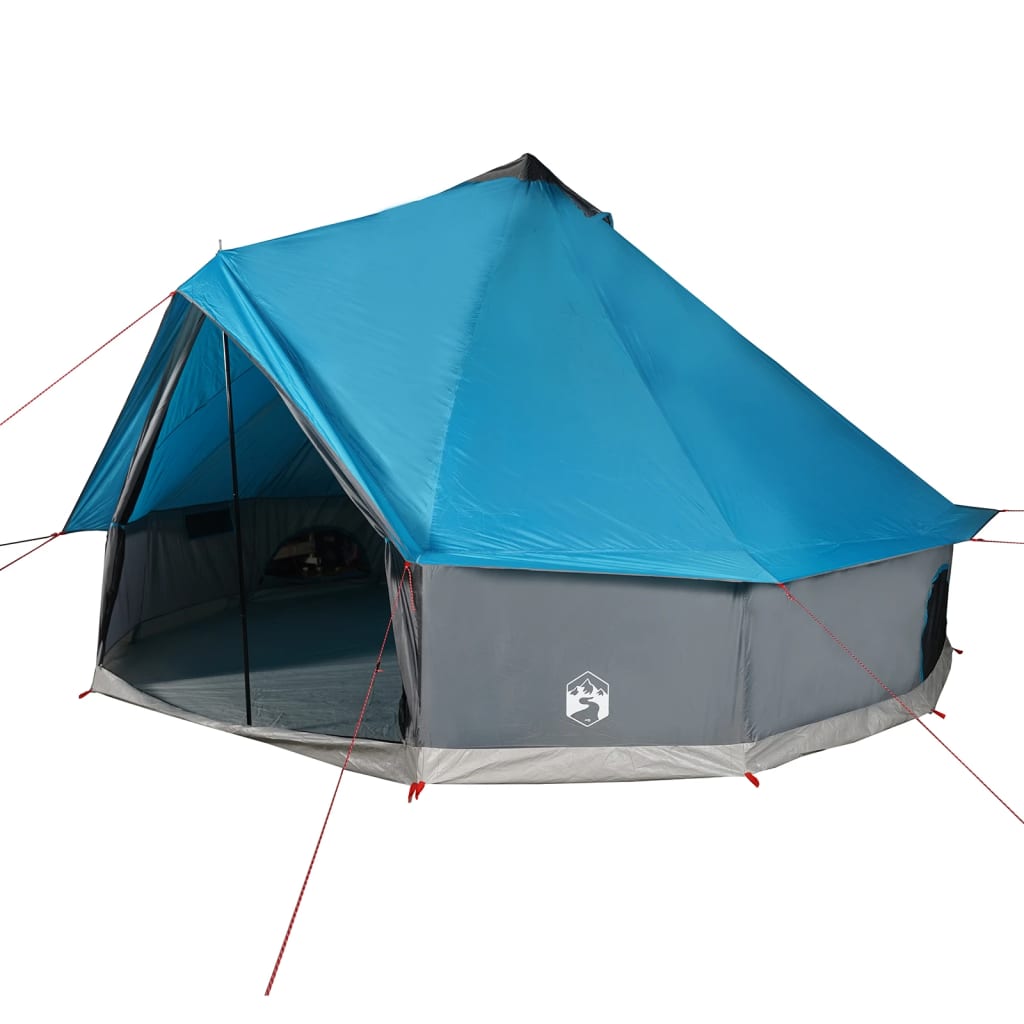 vidaXL Family Tent Tipi 6-Person Blue Waterproof
