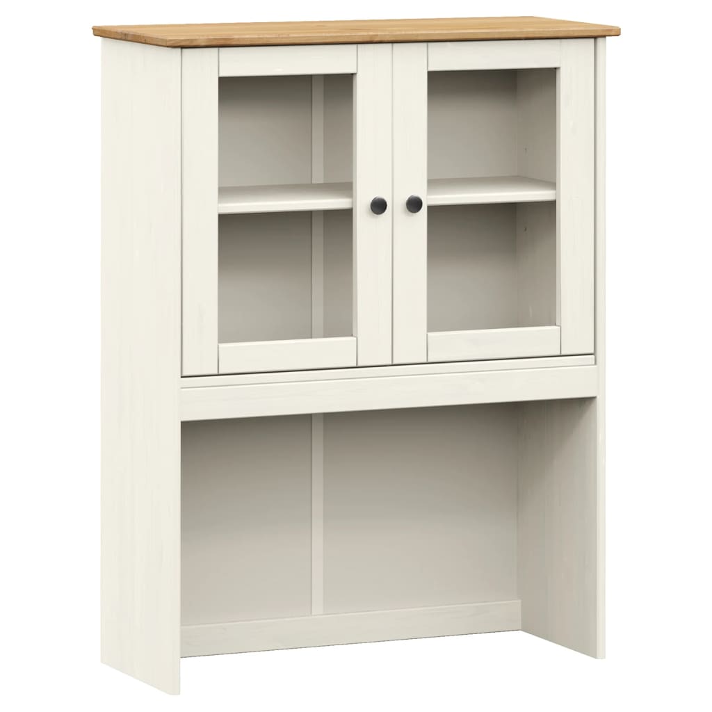 vidaXL Highboard VIGO White 78x40x175 cm Solid Wood Pine