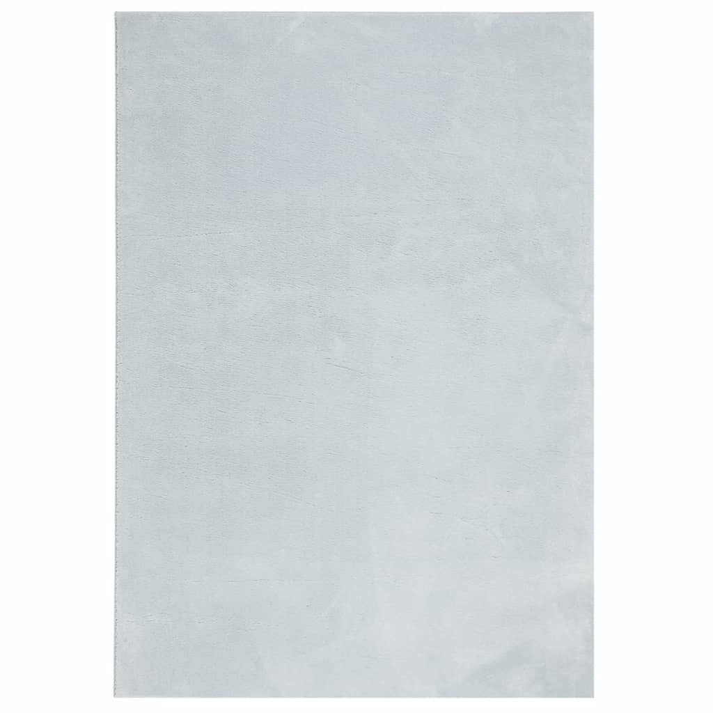 vidaXL Rug HUARTE Short Pile Soft and Washable Blue 140x200 cm