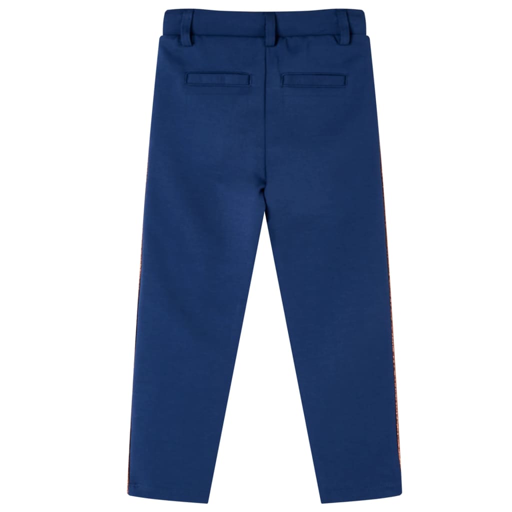 Kids' Pants with Drawstring Navy Blue 92