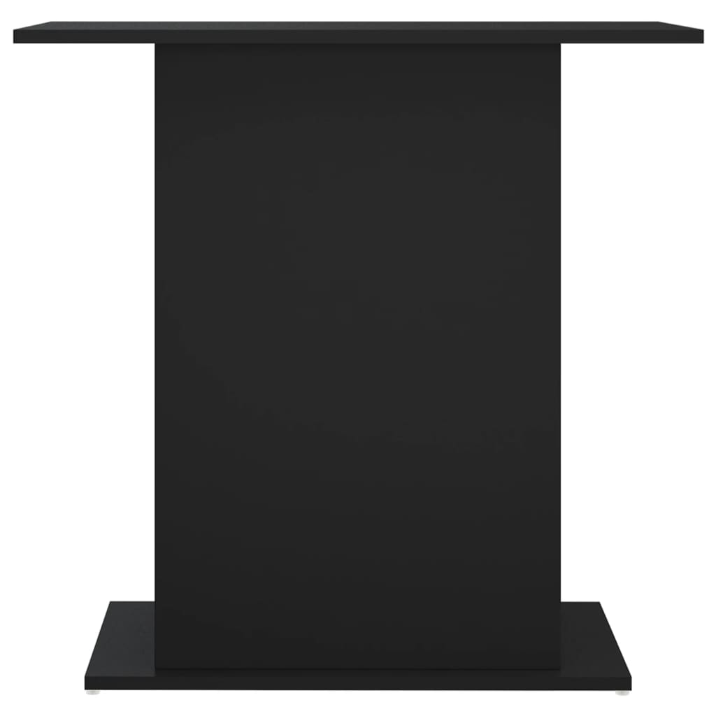 vidaXL Aquarium Stand Black 75x36x72.5 cm Engineered Wood