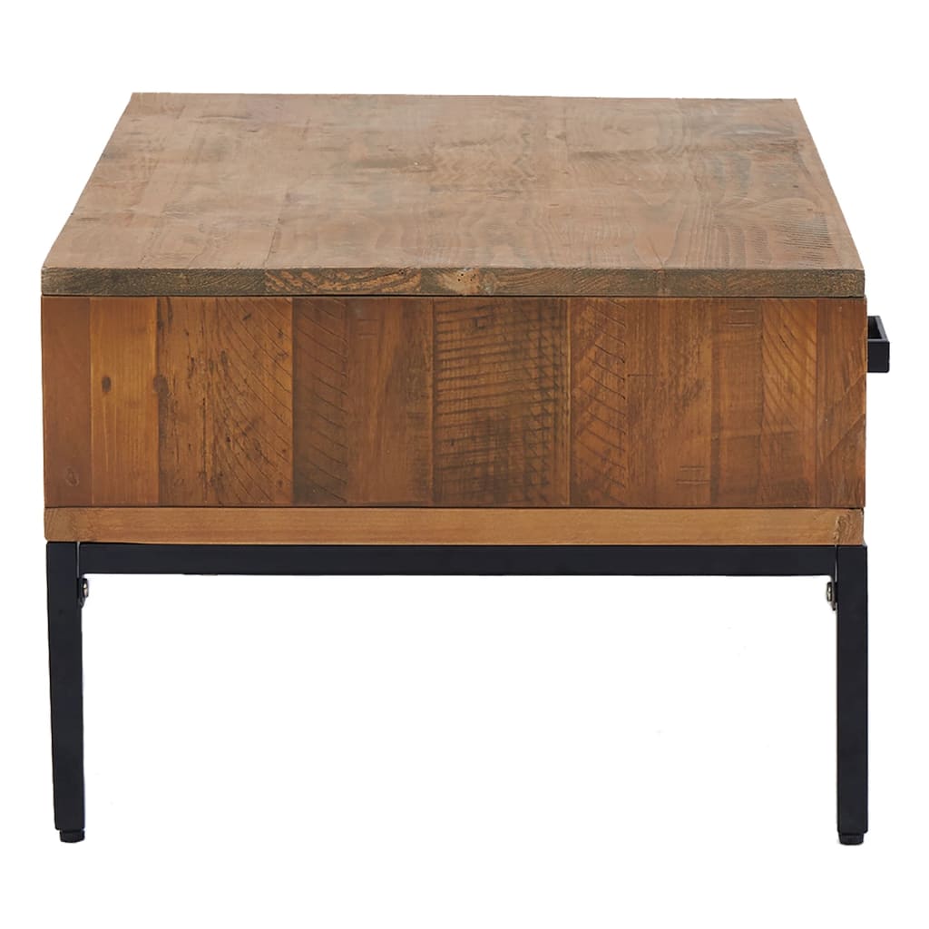 vidaXL Coffee Table 90x50x35 cm Solid Pinewood