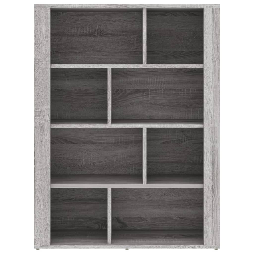 vidaXL Sideboard Grey Sonoma 80x30x106 cm Engineered Wood