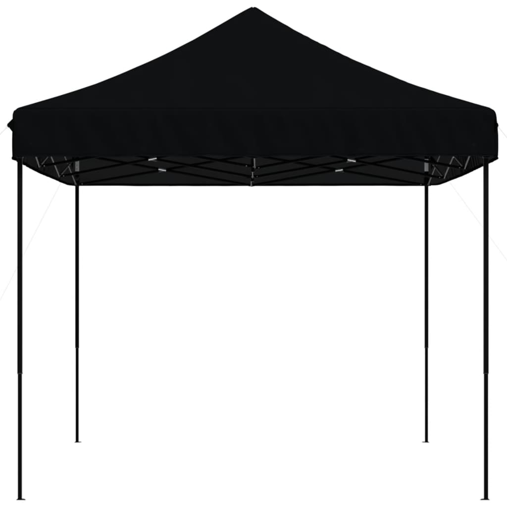 vidaXL Foldable Party Tent Pop-Up Black 410x279x315 cm