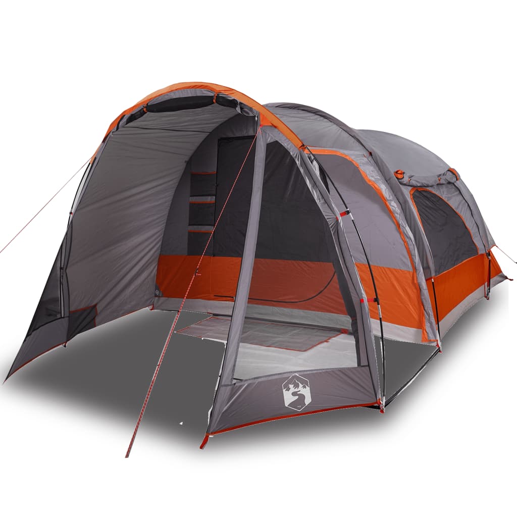 vidaXL Family Tent 6-Person Grey Waterproof