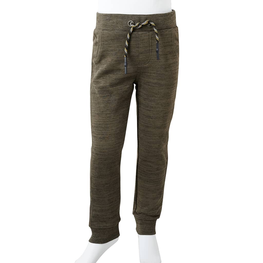 Kids' Sweatpants Dark Khaki Melange 104