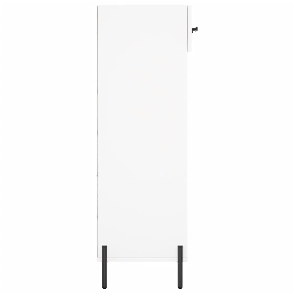 vidaXL Shoe Cabinet White 60x35x105 cm Engineered Wood