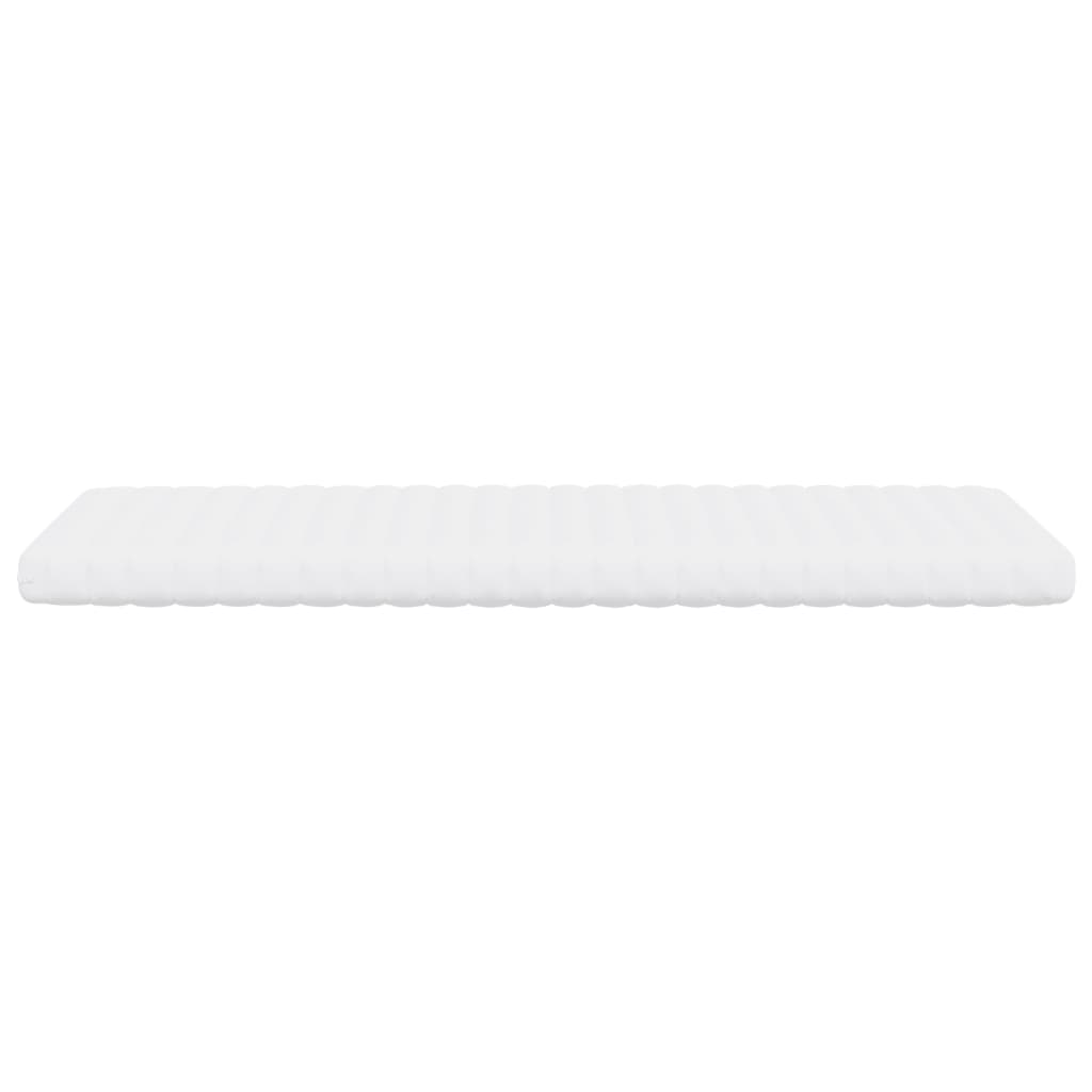 vidaXL Foam Mattress White 90x200 cm 7-Zone Hardness 20 ILD