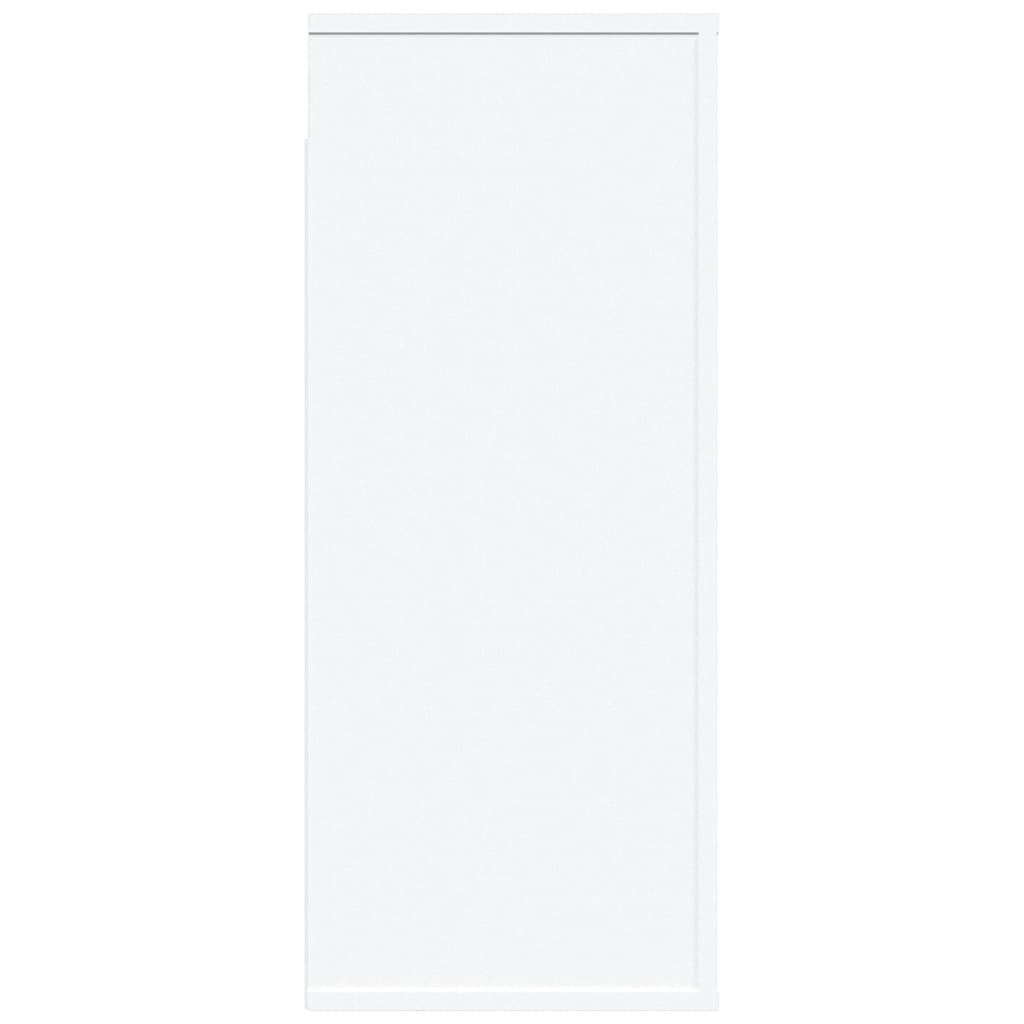 vidaXL Wall Cabinet White 80x33x80 cm Engineered Wood