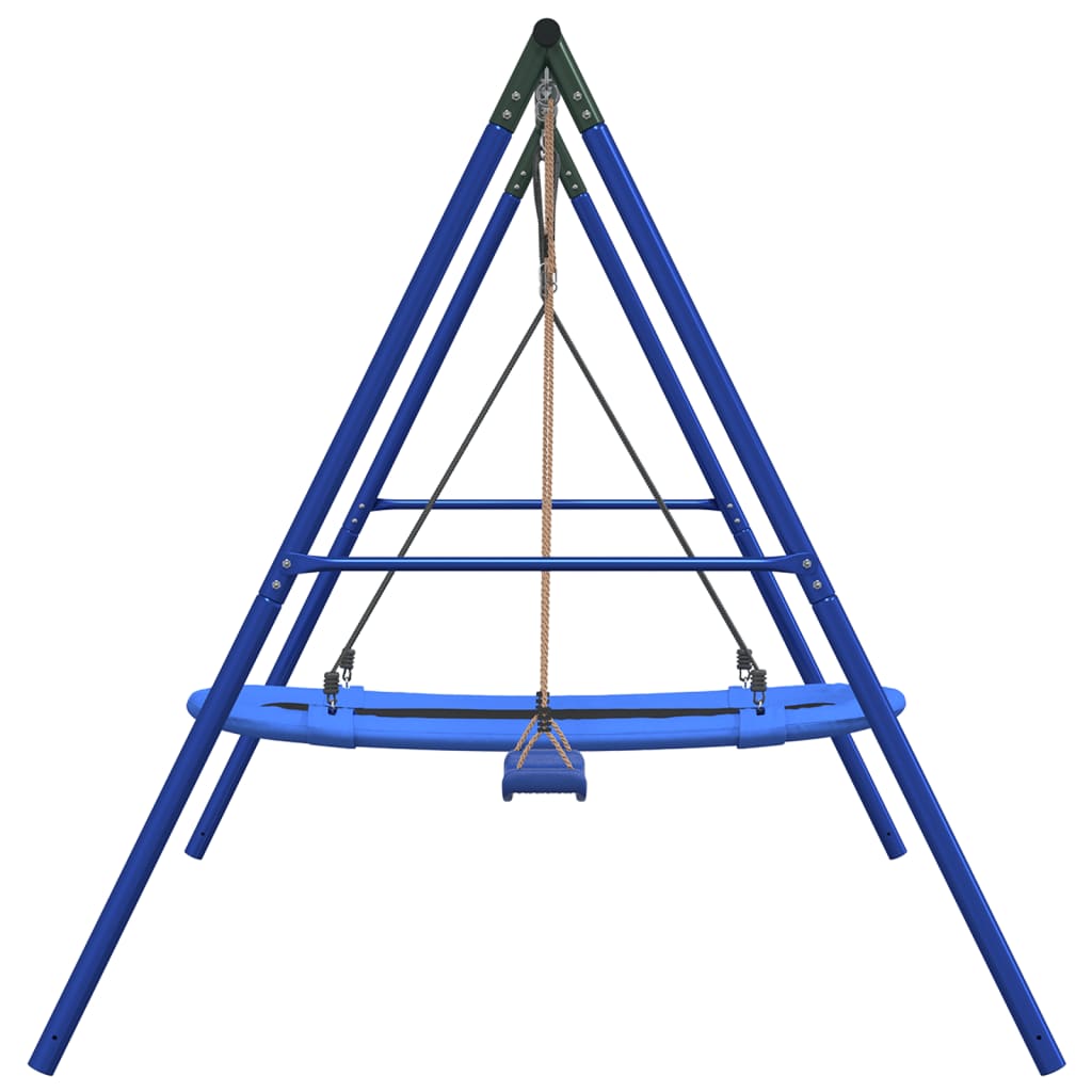 vidaXL Outdoor Swing Set with Swing and Nest Swing