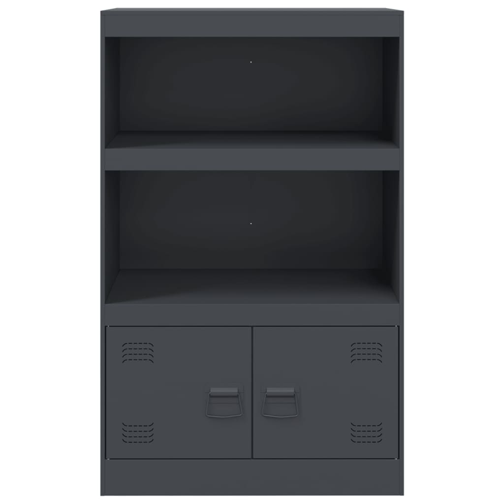 vidaXL Sideboard Anthracite 67x39x107 cm Steel