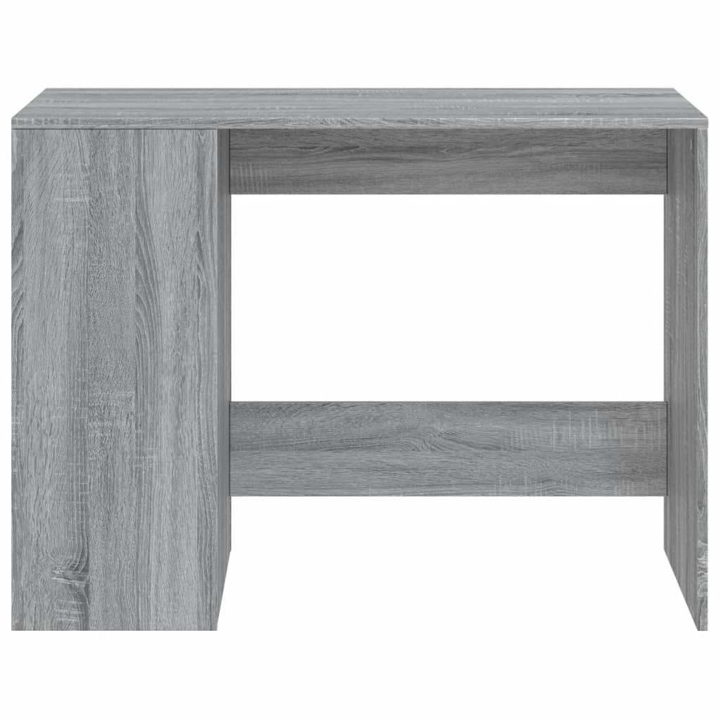 vidaXL Desk Grey Sonoma 102x50x75 cm Engineered Wood