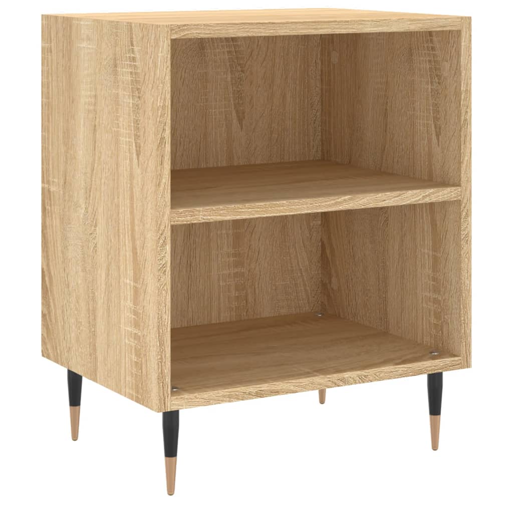 vidaXL Bedside Cabinets 2 pcs Sonoma Oak 40x30x50 cm Engineered Wood