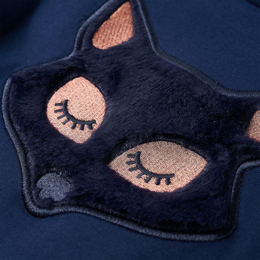 Kids' Sweatshirt Navy Blue 116