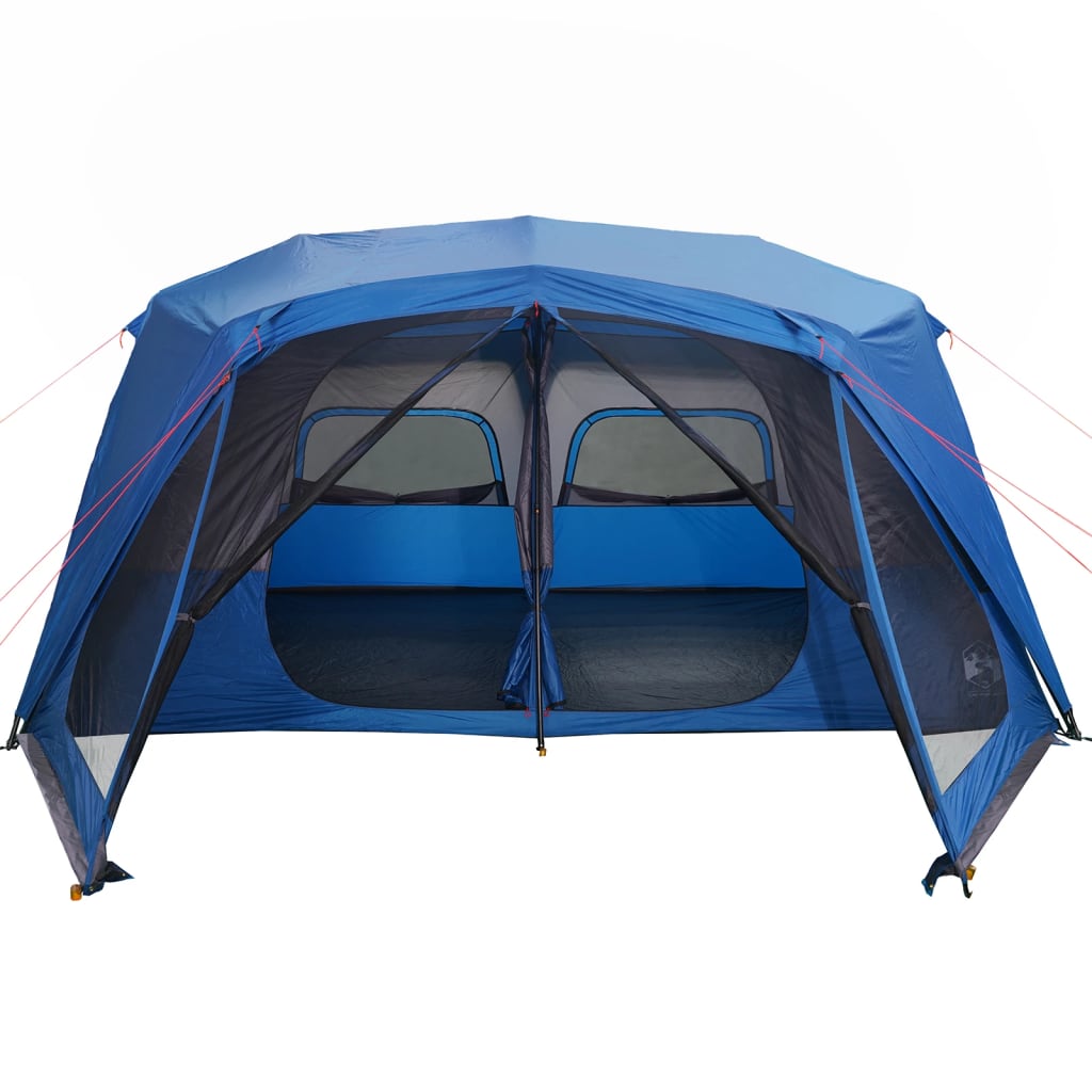 vidaXL Family Tent 10-Person Blue Quick Release Waterproof