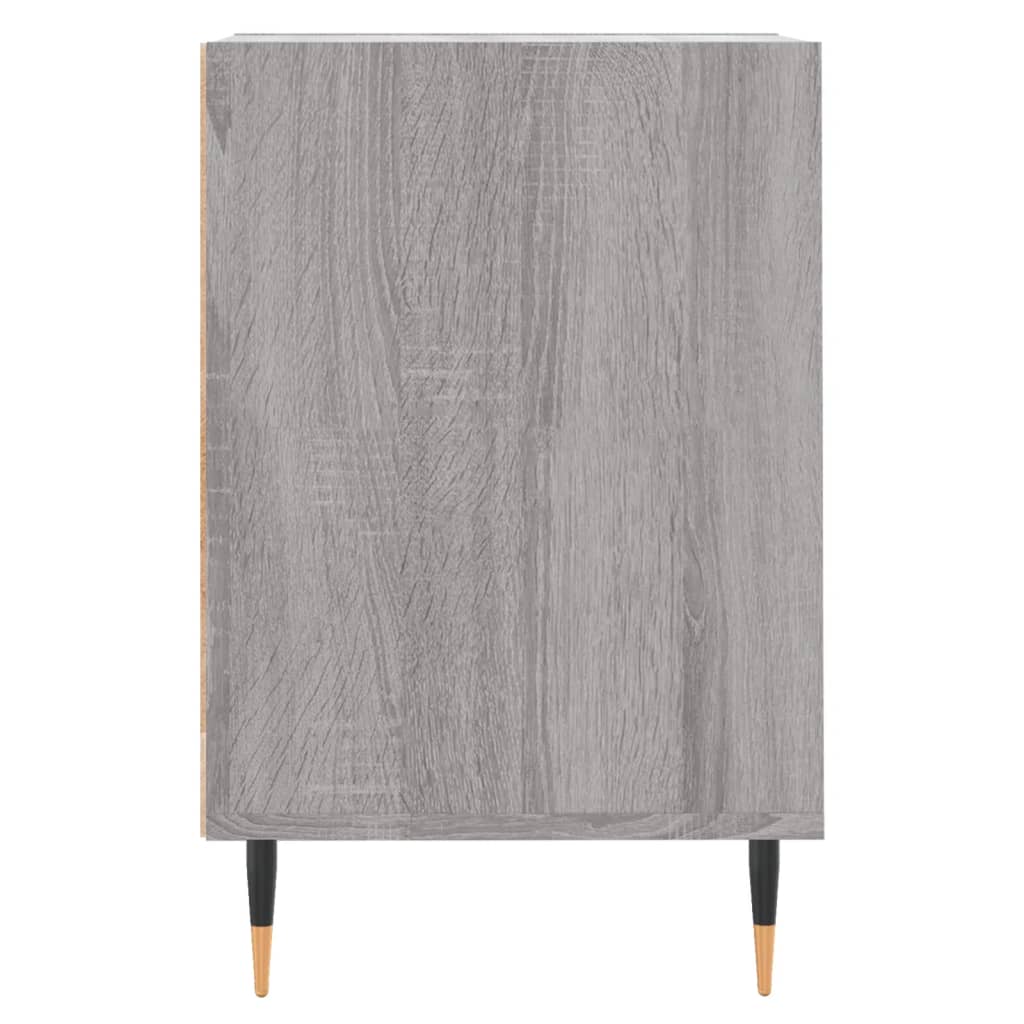 vidaXL TV Cabinet Grey Sonoma 100x35x55 cm Engineered Wood