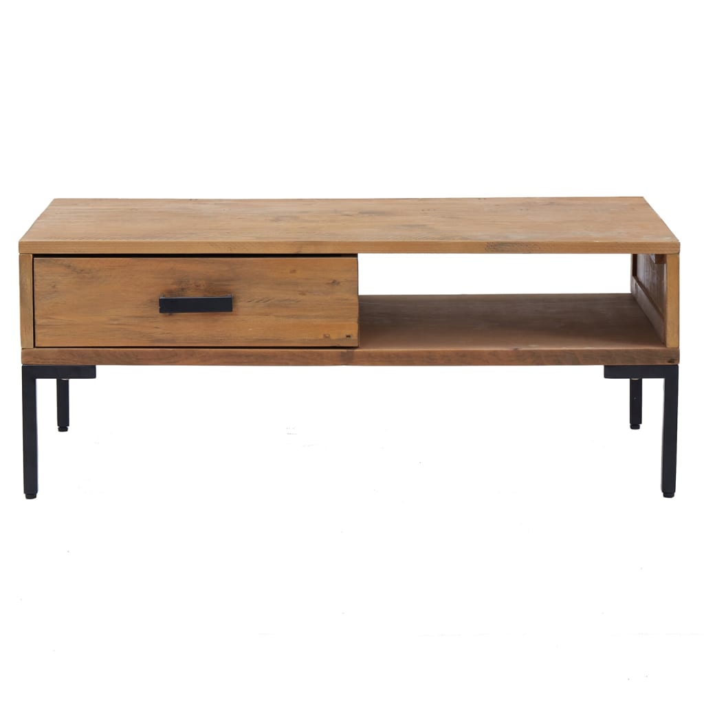 vidaXL Coffee Table 90x50x35 cm Solid Pinewood