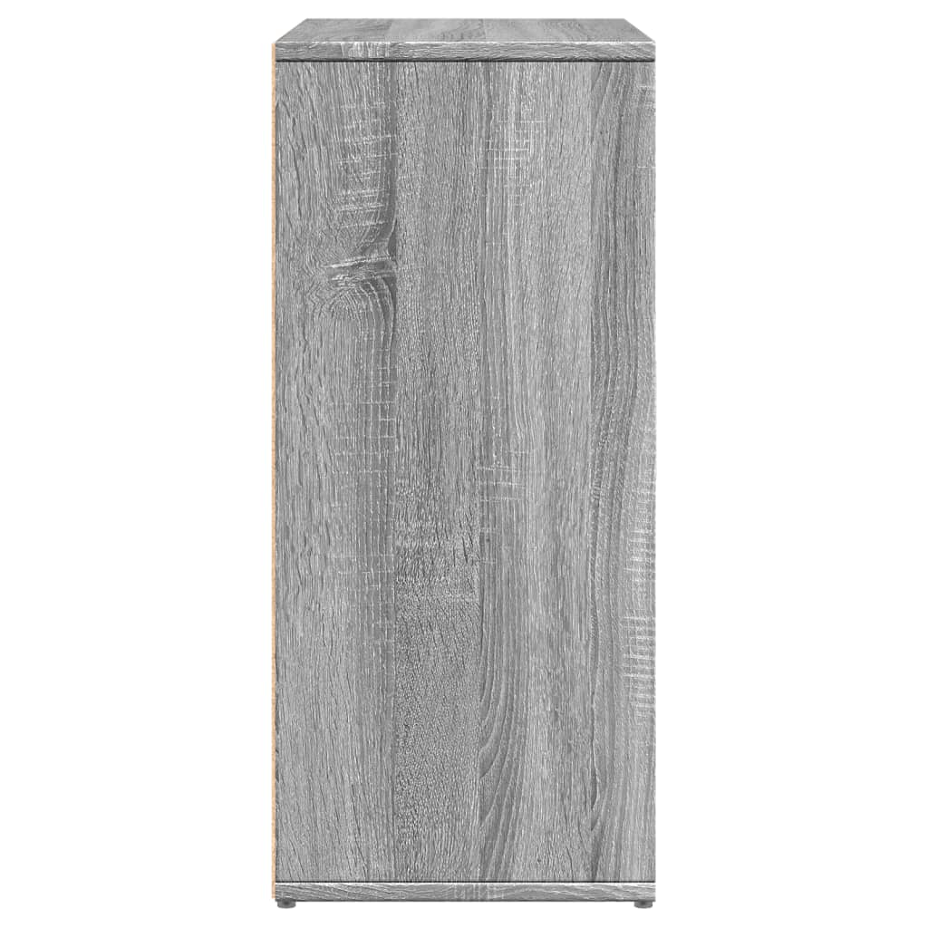 vidaXL Sideboards 2 pcs Grey Sonoma 60x31x70 cm Engineered Wood