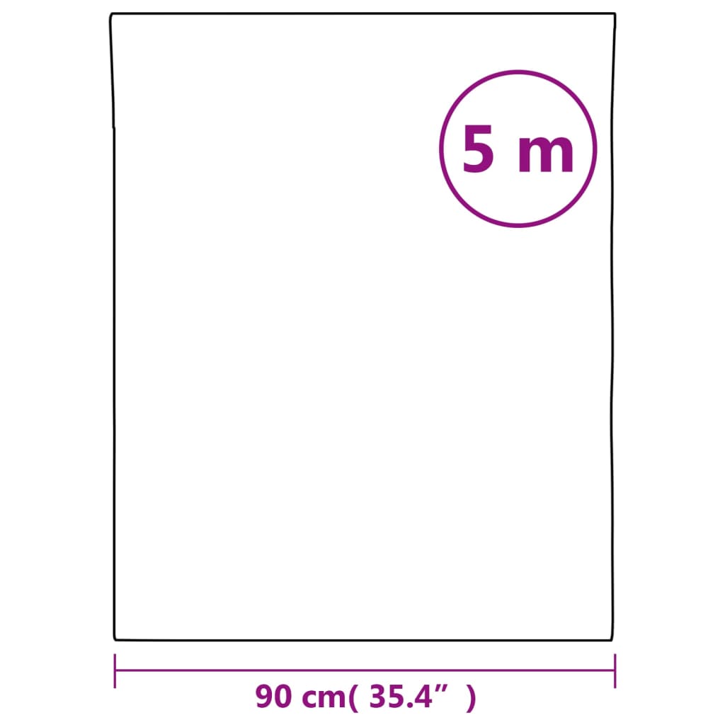 vidaXL Furniture Stickers Self-Adhesive Matte White 90x500 cm PVC