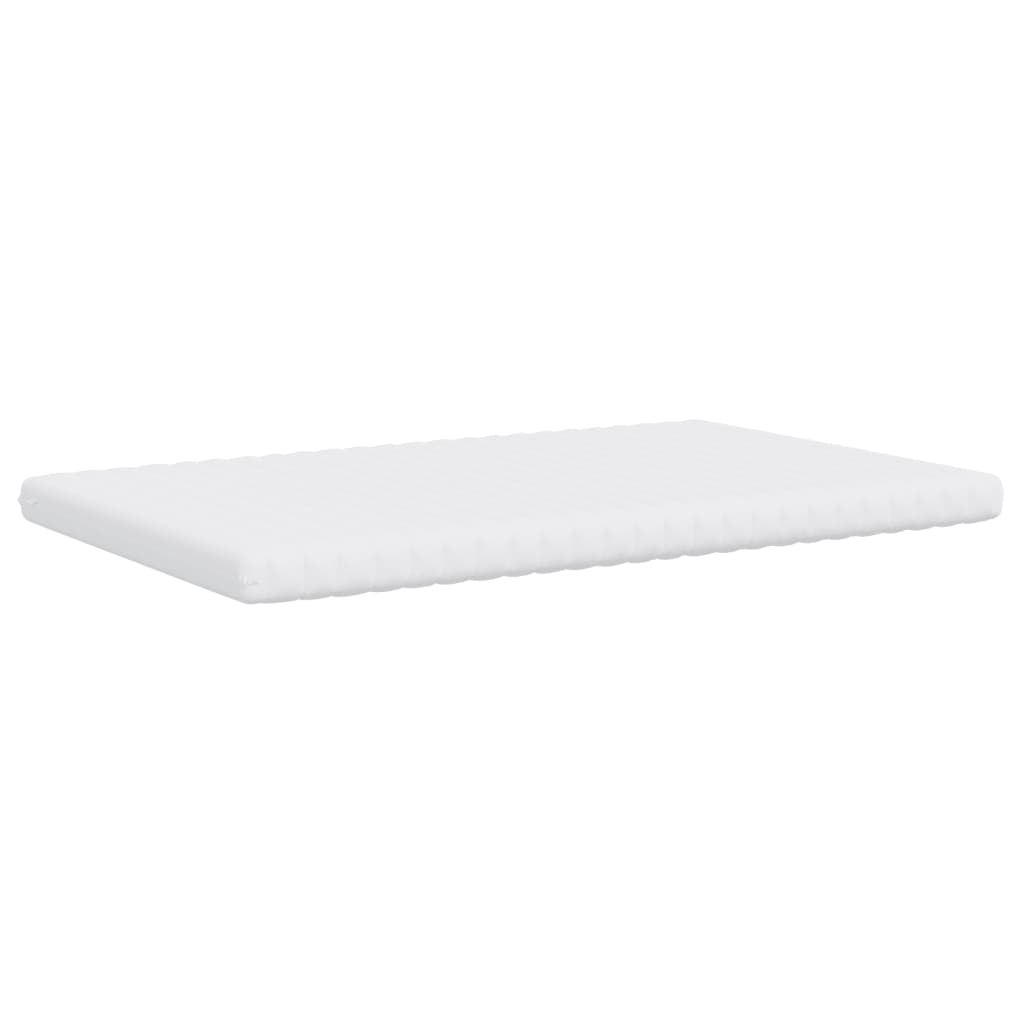 vidaXL Foam Mattress White 140x200 cm 7-Zone Hardness 20 ILD