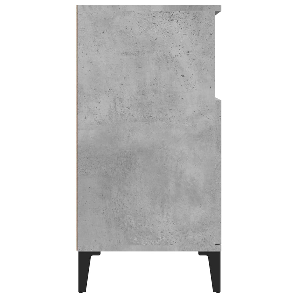 vidaXL Sideboard Concrete Grey 60x35x70 cm Engineered Wood