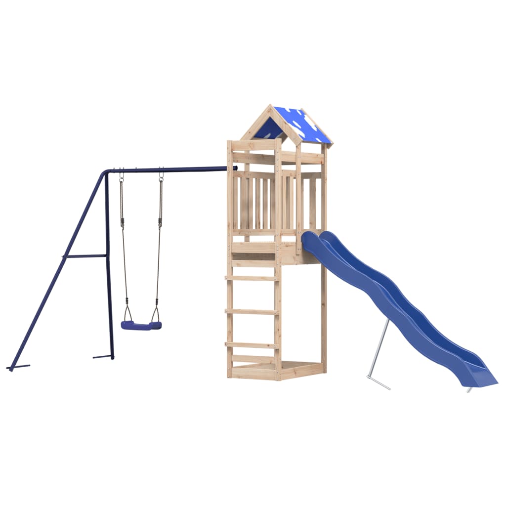 vidaXL Outdoor Playset Solid Wood Pine