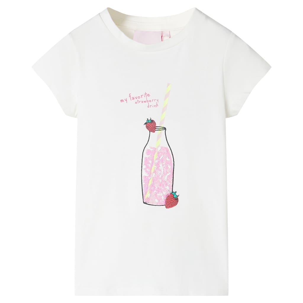 Kids' T-shirt Ecru 140