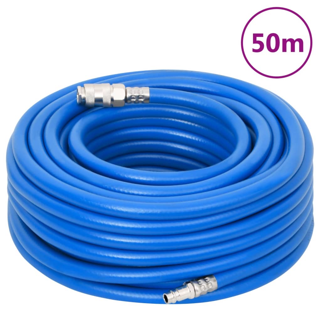 vidaXL Air Hose Blue 0.6" 50 m PVC