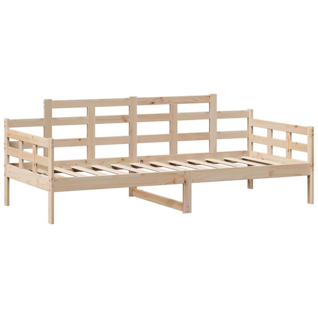 vidaXL Daybed with Drawers without Mattress 80x200 cm Solid Wood