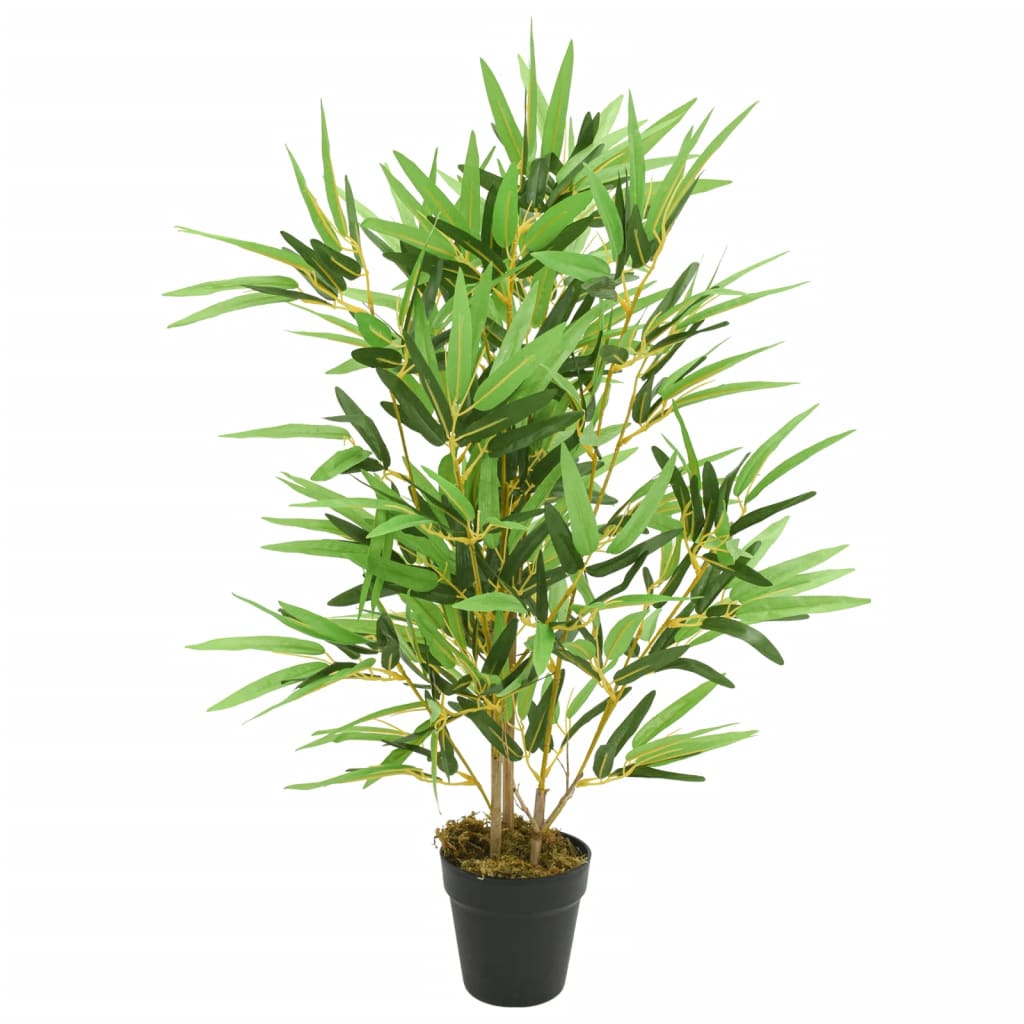 vidaXL Artificial Bamboo Tree 368 Leaves 80 cm Green