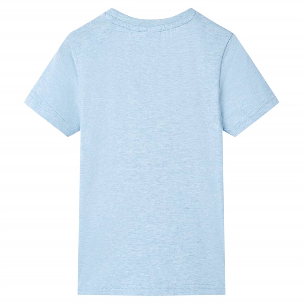 Kids' T-shirt Soft Blue Melange 104