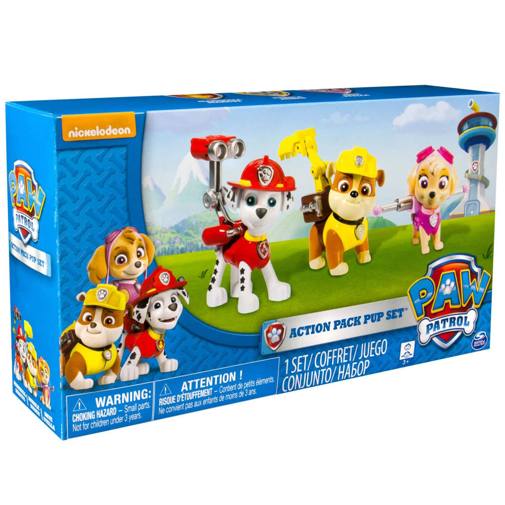 Patrulla Canina Rescue Action Pup Rubble | Tiendas MGI