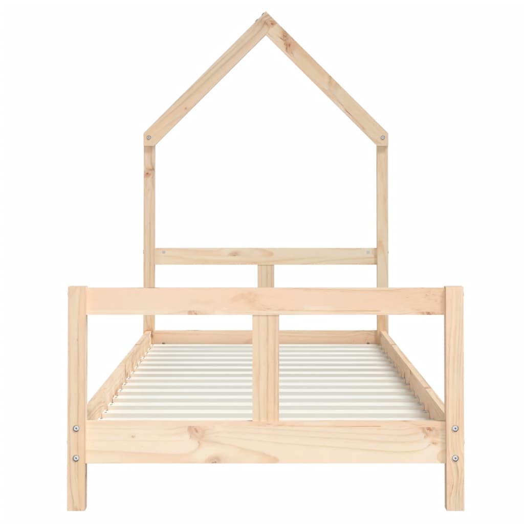 vidaXL Kids Bed Frame 80x200 cm Solid Wood Pine